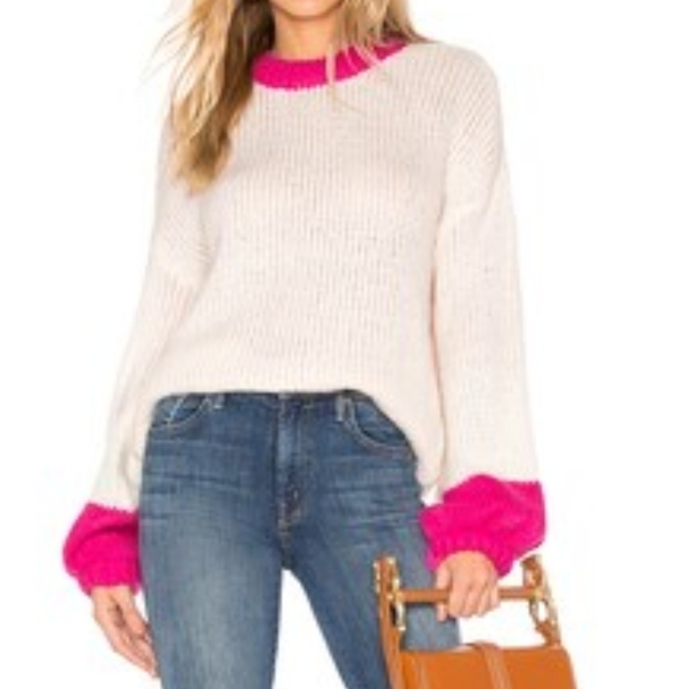 Lovers + Friends Bliss‎ Color Block Oversized Sweater